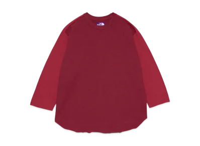The North Face PURPLE LABEL 7oz Field Baseball Tee "Crimson"