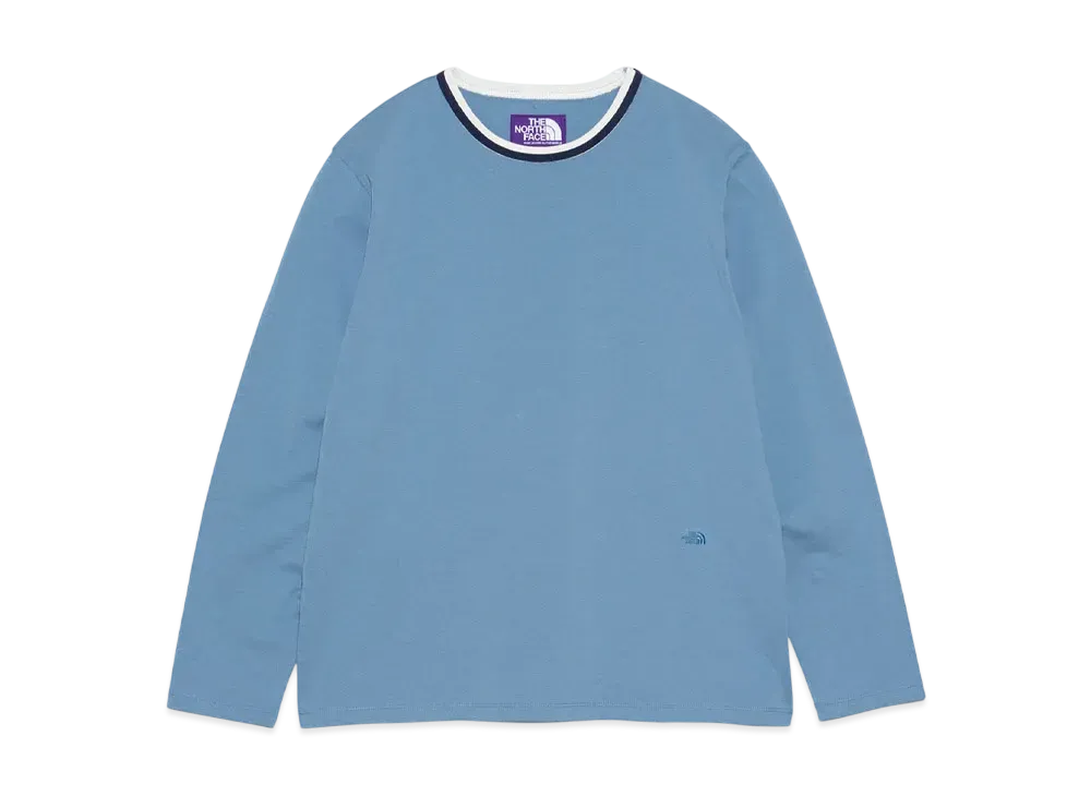 The North Face PURPLE LABEL Cotton Jersey Field Long Sleeve Tee "Smoke Blue"