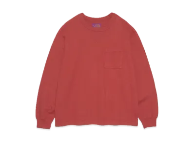 The North Face PURPLE LABEL Field Long Sleeve Pocket Tee "Crimson"