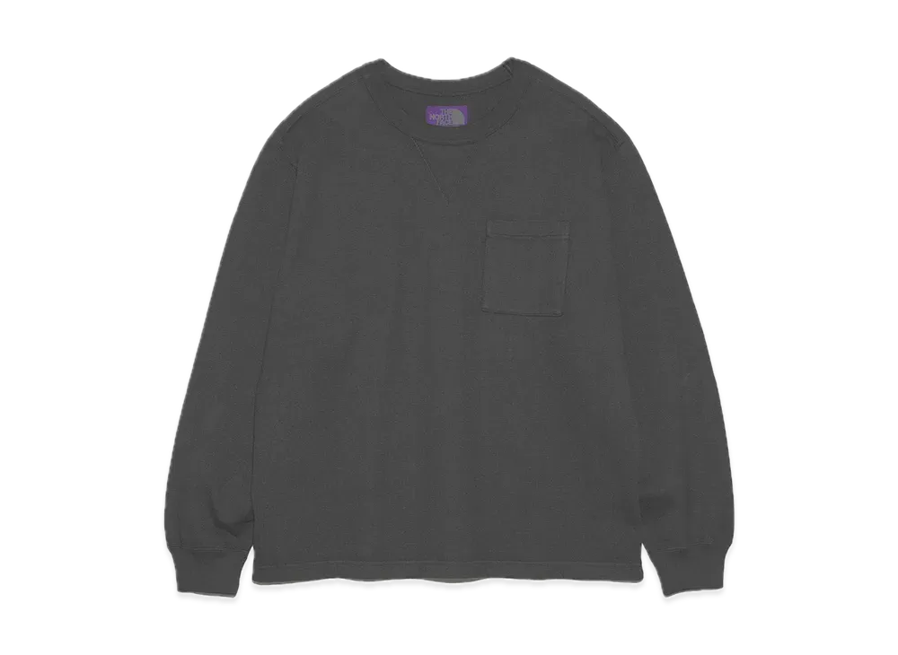 The North Face PURPLE LABEL Field Long Sleeve Pocket Tee "Charcoal"
