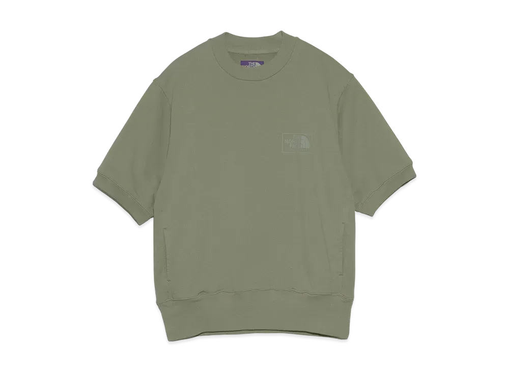 The North Face PURPLE LABEL 11oz Field Short Sleeve Sweatshirt "Sage Green"
