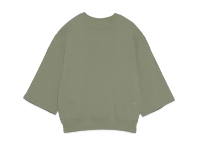 The North Face PURPLE LABEL 11oz Field Cropped Sleeve Sweatshirt "Sage Green"