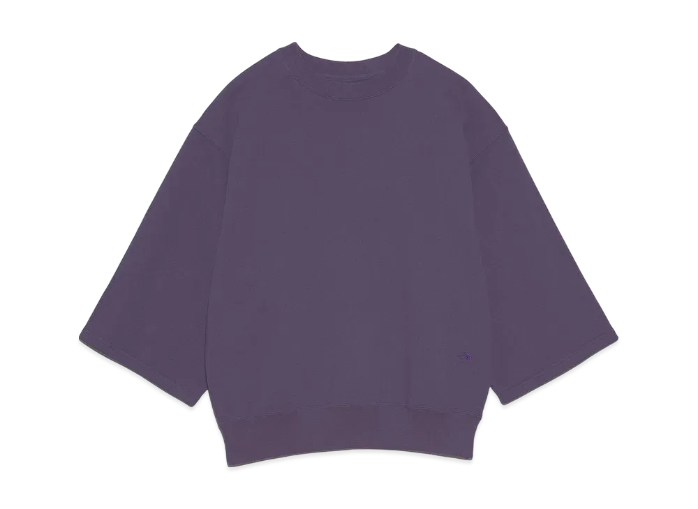 The North Face PURPLE LABEL 11oz Field Cropped Sleeve Sweatshirt "Smokey Purple"