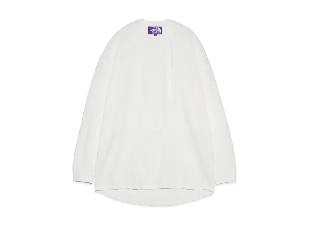 The North Face PURPLE LABEL Micro French Terry Pullover "Off White"
