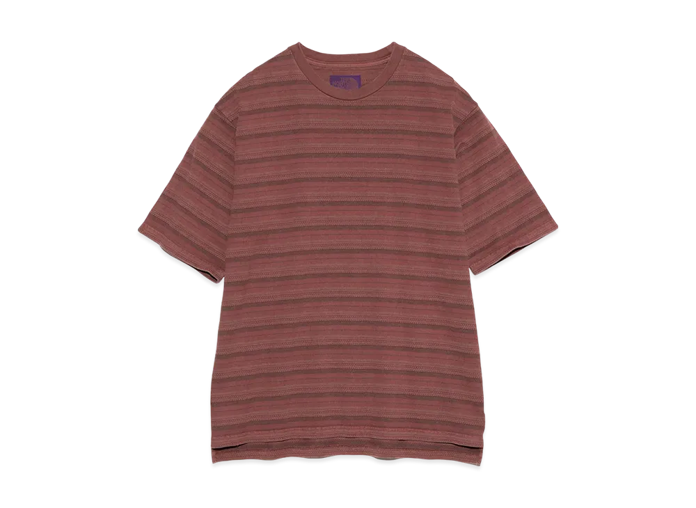 The North Face PURPLE LABEL Jacquard Field Tee "Mix Red"