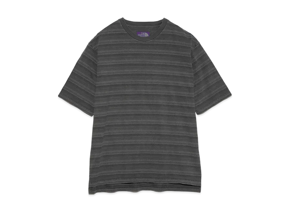 The North Face PURPLE LABEL Jacquard Field Tee "Asphalt Gray"