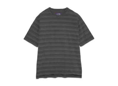 The North Face PURPLE LABEL Jacquard Field Tee "Asphalt Gray"