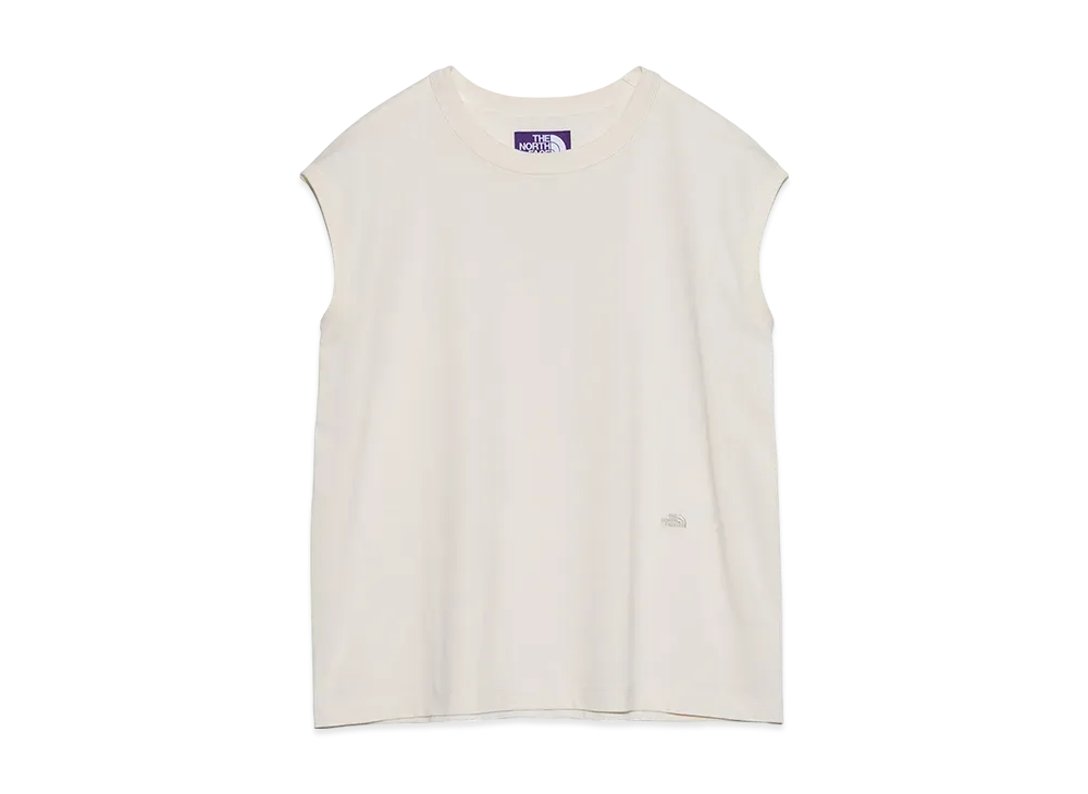 The North Face PURPLE LABEL Cotton Jersey Sleeveless Tee "Ivory"