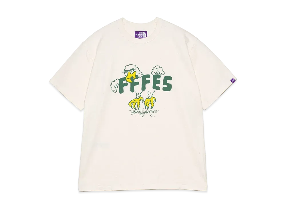 The North Face PURPLE LABEL FFFES Graphic Combo Tee "Natural"