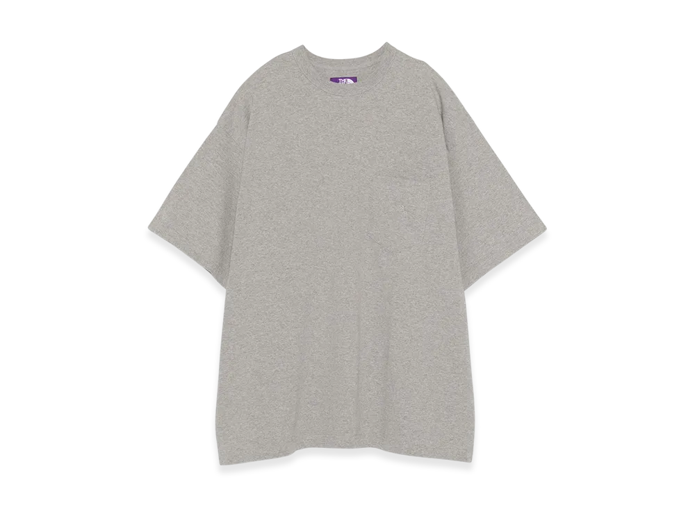 The North Face Purple Label 7Oz Big Tee "Mix Gray"