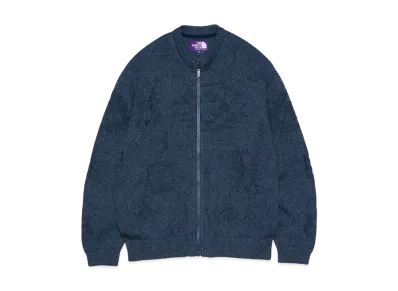 The North Face PURPLE LABEL Field Knit Cardigan "Navy"