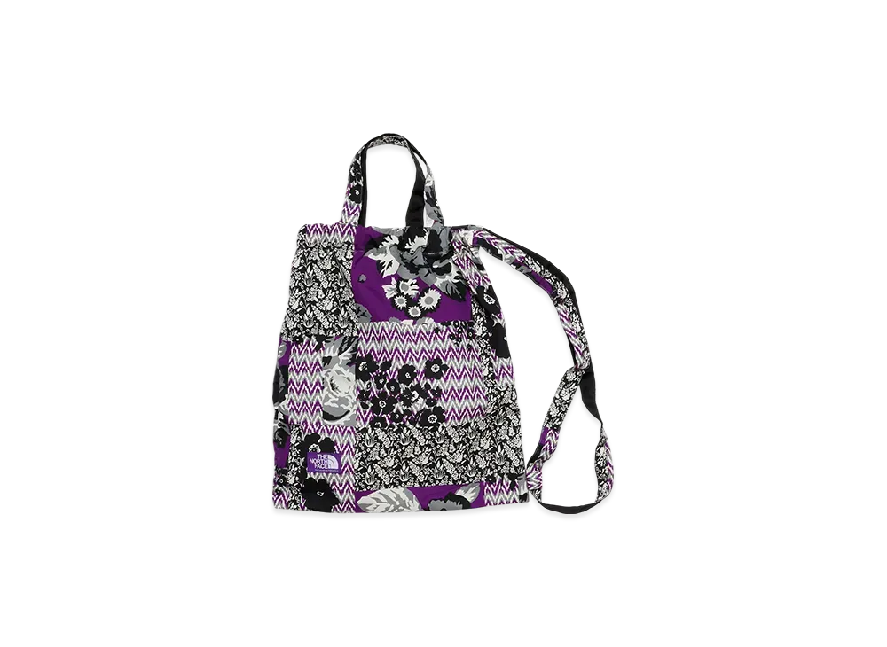 The North Face PURPLE LABEL Flower Printed Field Tote "Floral Patchwork"