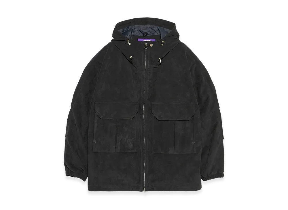 The North Face Purple Label Synthetic Leather Mountain Wind Parka "Black"