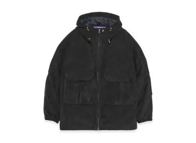The North Face Purple Label Synthetic Leather Mountain Wind Parka "Black"