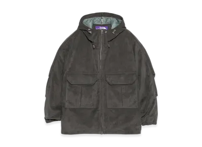 The North Face Purple Label Synthetic Leather Mountain Wind Parka "Asphalt Gray"