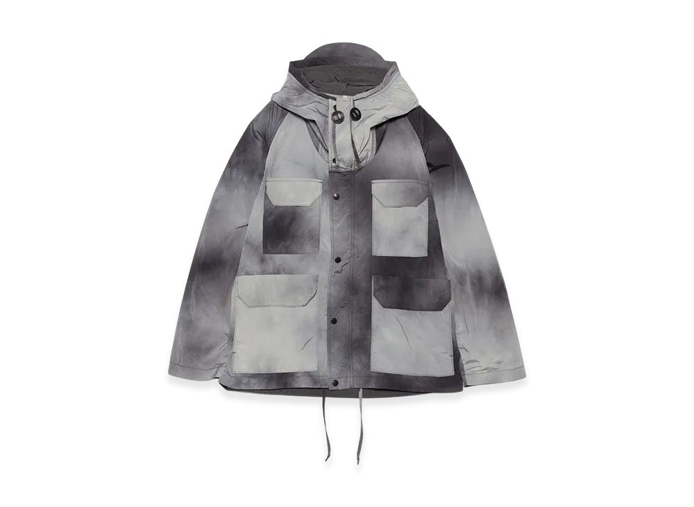 The North Face Purple Label Uneven Dyed Field Mountain Parka "Asphalt Gray"
