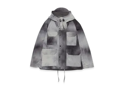 The North Face Purple Label Uneven Dyed Field Mountain Parka "Asphalt Gray"