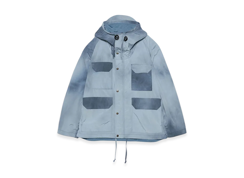 The North Face Purple Label Uneven Dyed Field Mountain Parka "Sax"