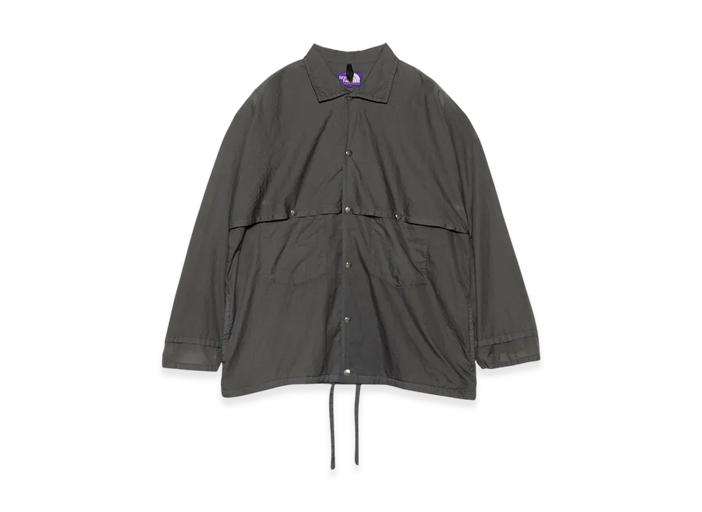 The North Face Purple Label Garment Dyed Nylon Ripstop Field Shirt Jacket "Asphalt Gray"