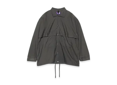 The North Face Purple Label Garment Dyed Nylon Ripstop Field Shirt Jacket "Asphalt Gray"