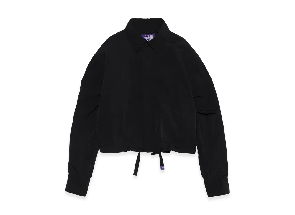 The North Face Purple Label Nylon Taffeta Field Cropped Shirt Jacket "Black"