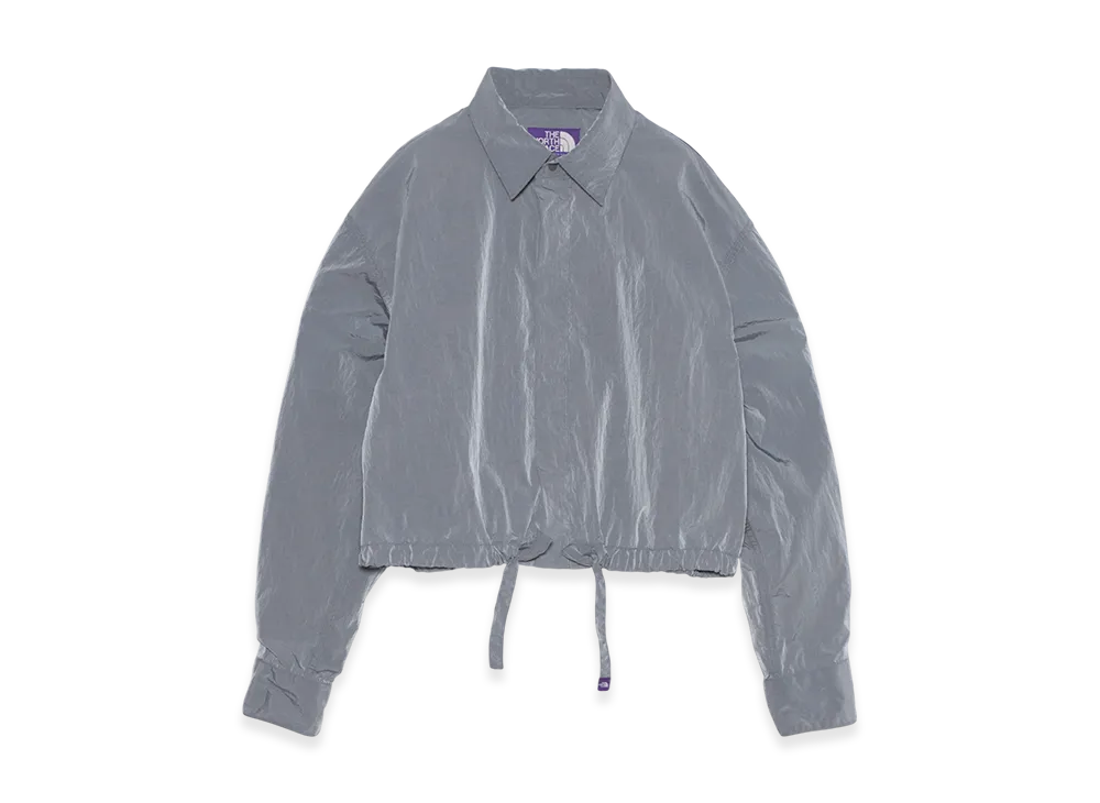 The North Face Purple Label Nylon Taffeta Field Cropped Shirt Jacket "Blue Gray"