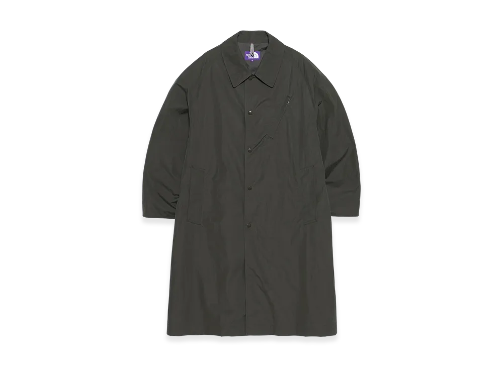 The North Face Purple Label Brushed Weather Field Soutien Collar Coat "Asphalt Gray"