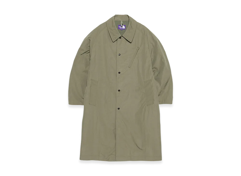 The North Face Purple Label Brushed Weather Field Soutien Collar Coat "Khaki"