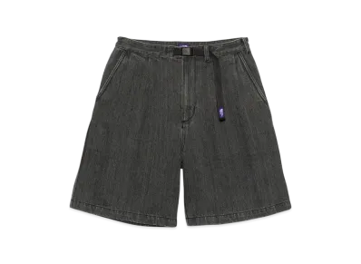 The North Face Purple Label Denim Tuck Field Shorts "Gray"
