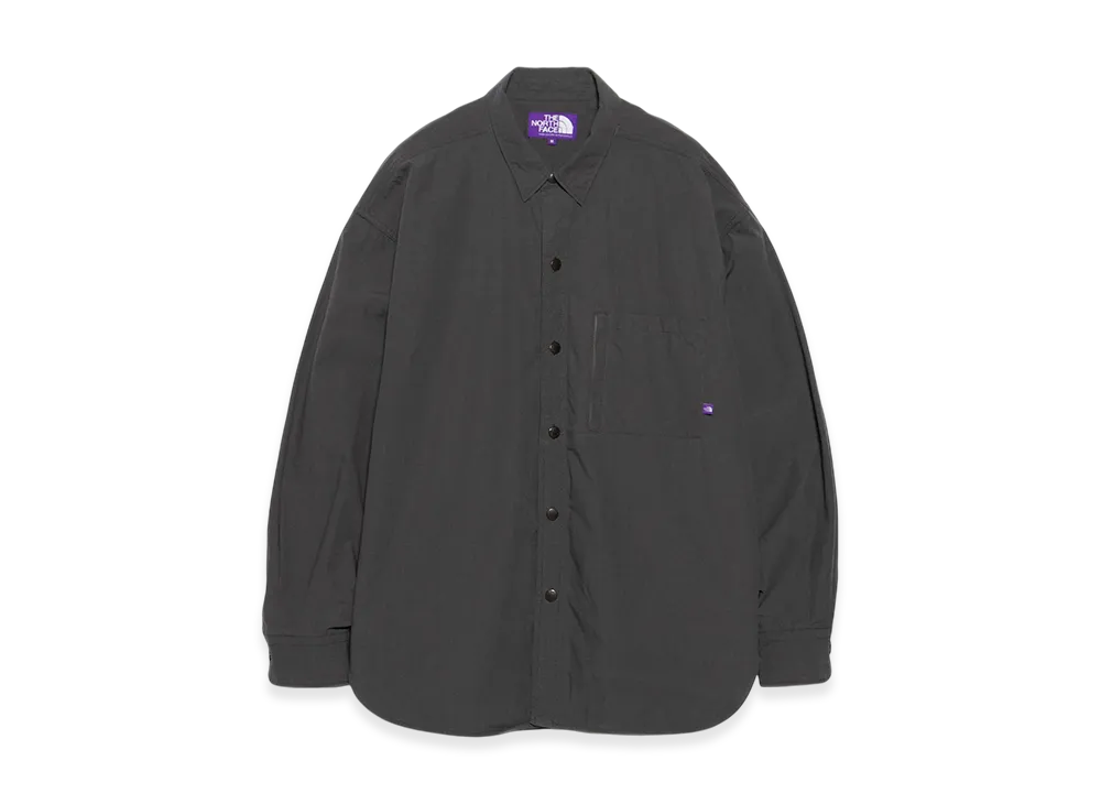 The North Face Purple Label Mountain Wind Shirts "Asphalt Gray"