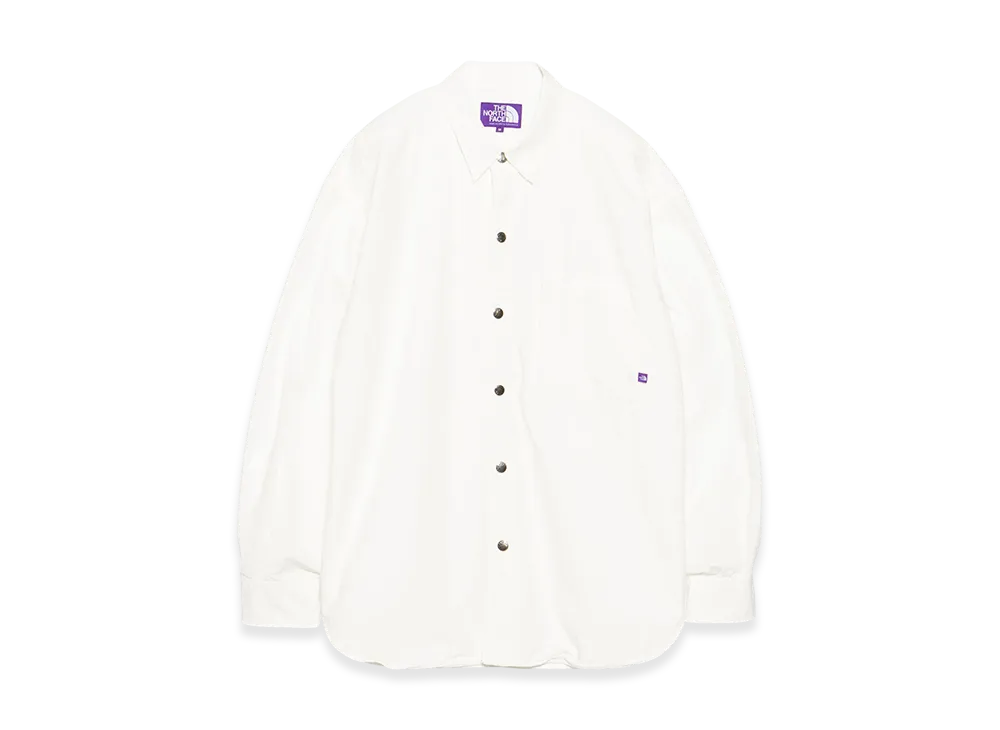 The North Face Purple Label Mountain Wind Shirts "Off White"