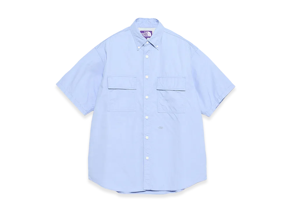 The North Face Purple Label Button Down Field S/S Shirt "Sax"