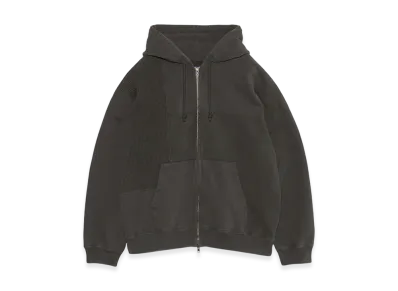 The North Face Purple Label Field Patchworked Zip Up Parka "Asphalt Gray"