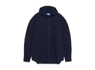The North Face Purple Label Mountain Hooded Shirt "Indigo"