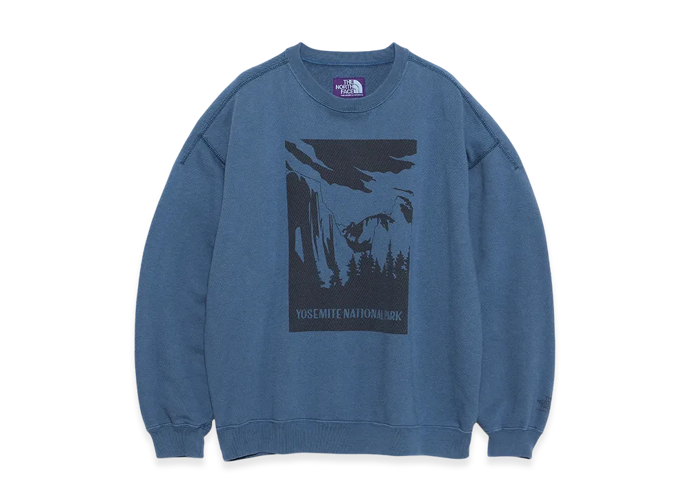 The North Face Purple Label Garment Dyed Field Long Sleeve Crewneck "Blue"