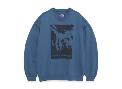 The North Face Purple Label Garment Dyed Field Long Sleeve Crewneck "Blue"
