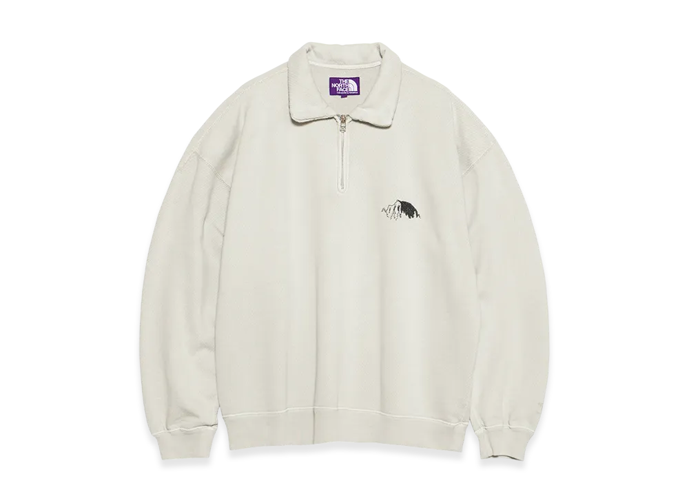 The North Face Purple Label Garment Dyed Field Half Zip "Stone"