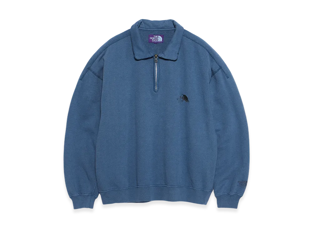 The North Face Purple Label Garment Dyed Field Half Zip "Blue"
