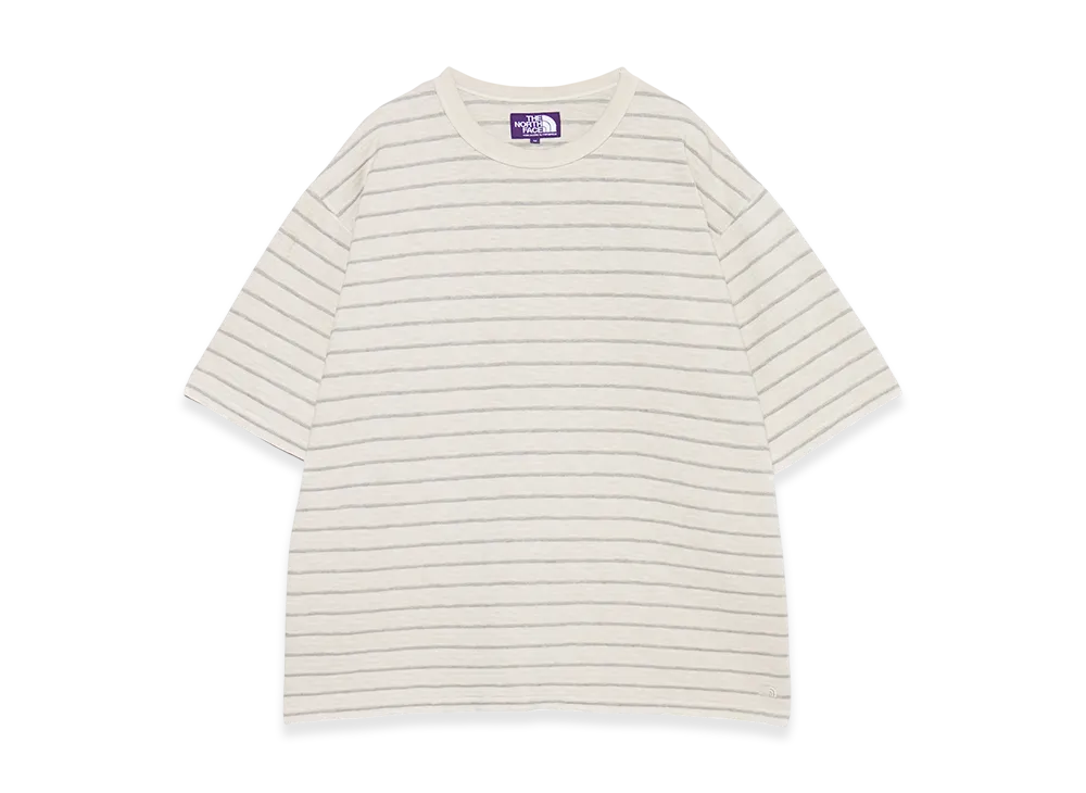The North Face Purple Label Garment Dyed Jacquard Field Tee "Stone"