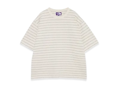 The North Face Purple Label Garment Dyed Jacquard Field Tee "Stone"
