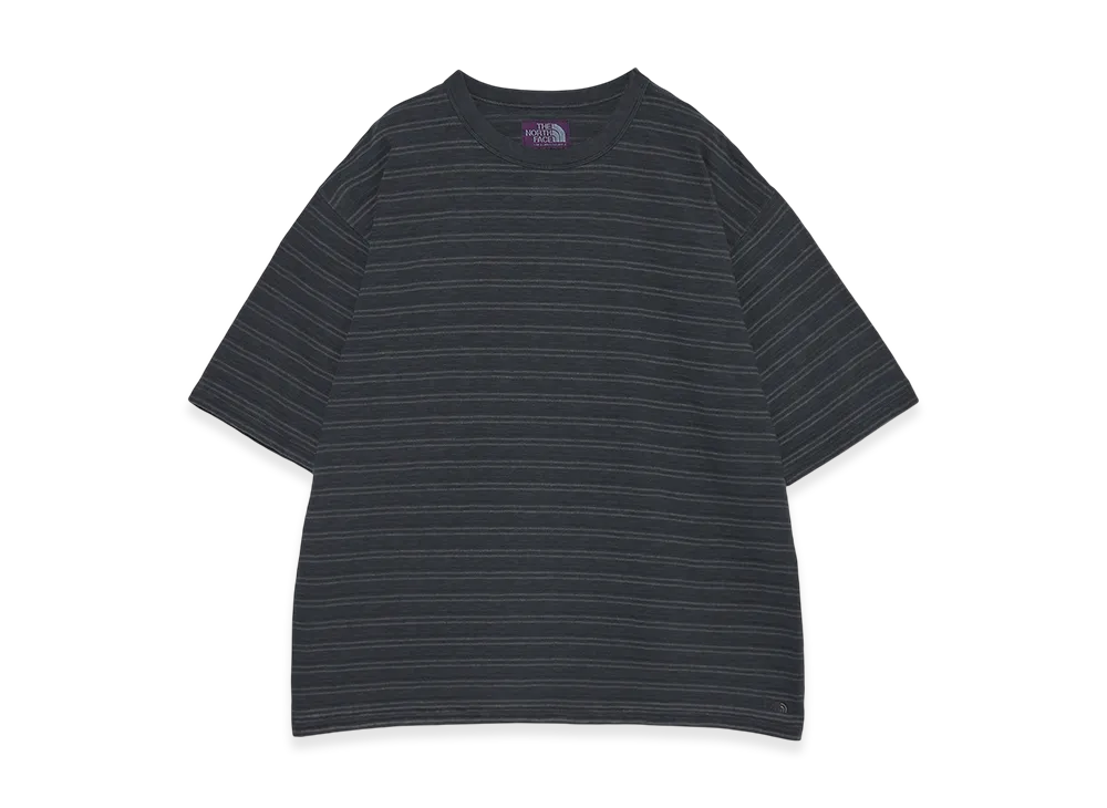 The North Face Purple Label Garment Dyed Jacquard Field Tee "Asphalt Gray"