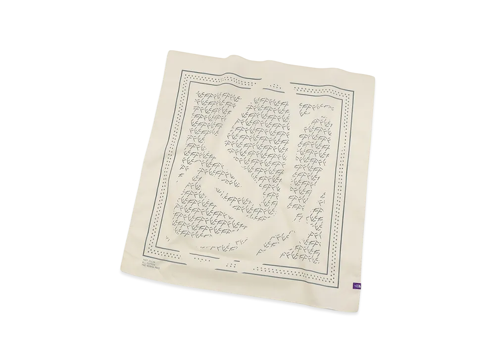 The North Face Purple Label FFFES Graphic Bandana "Off White"