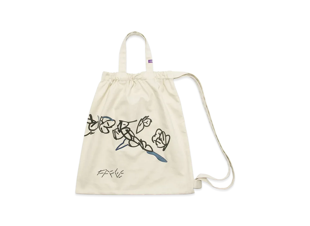 The North Face Purple Label FFFES Graphic Tote "Off White"