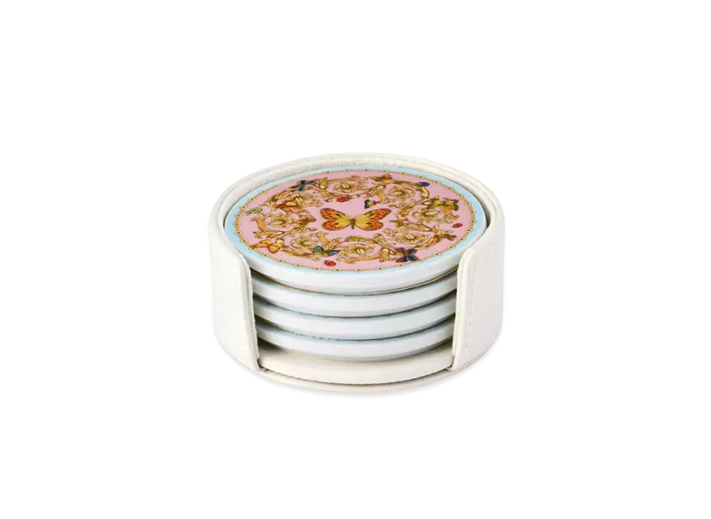 Versace Le Jardin de Versace Coaster 4-Set "Multi Color"
