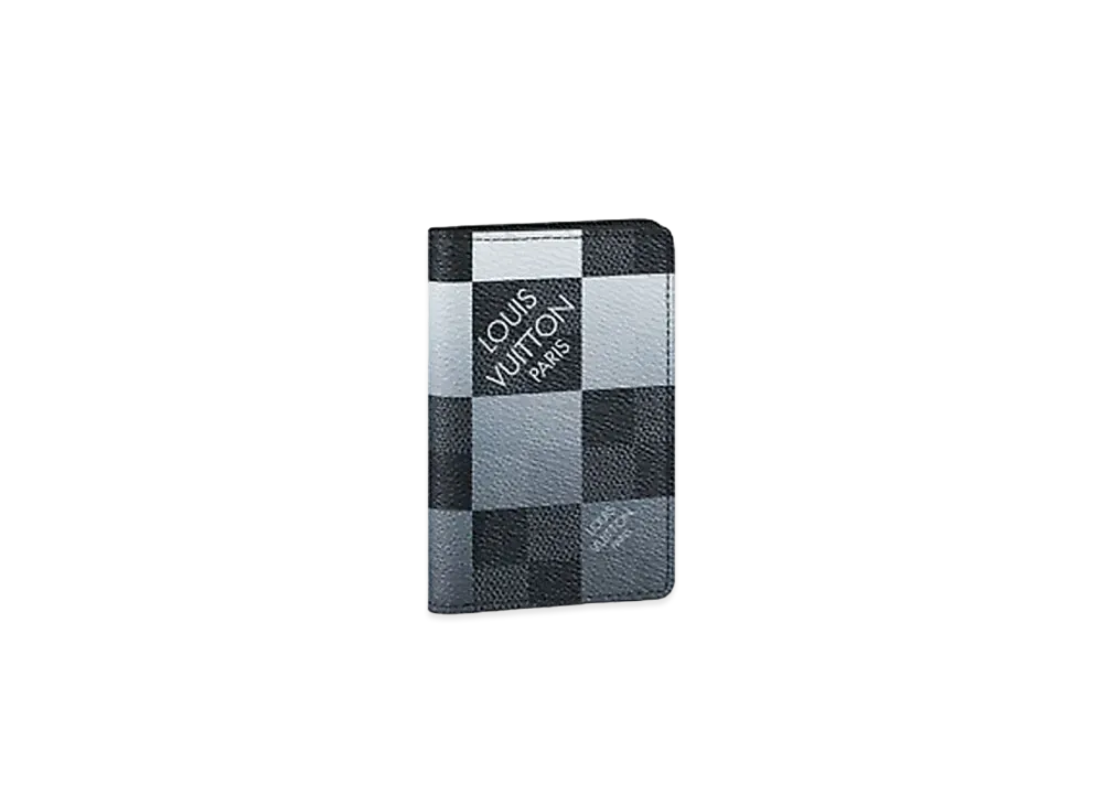 Louis Vuitton Pocket Organizer Damier Graphite Giant "Blanc"