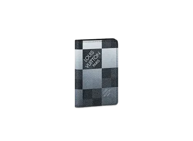 Louis Vuitton Pocket Organizer Damier Graphite Giant "Blanc"