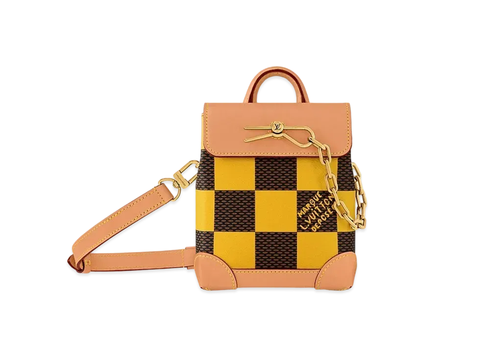 Louis Vuitton Nano Steamer Damier Pop "Yellow"