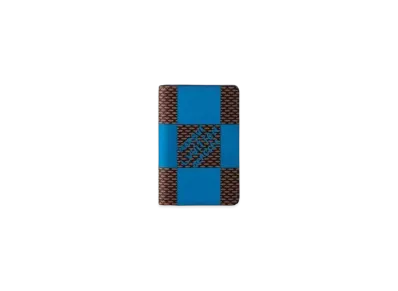 Louis Vuitton Pocket Organizer Damier Pop "Blue"