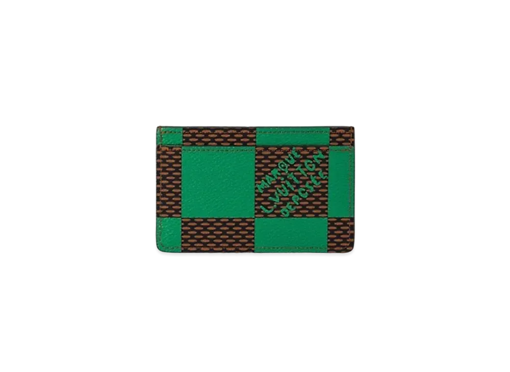 Louis Vuitton Porte Cartes Simple Damier Pop "Vert"