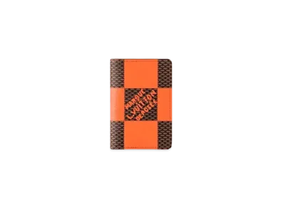 Louis Vuitton Pocket Organizer Damier Pop Online & Pop-up Store Limited "Volcano Orange"